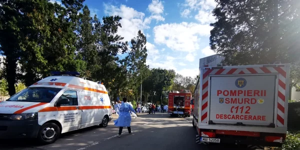 Incendiu la Constanta