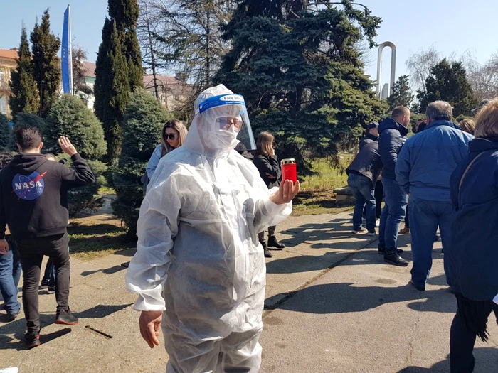 protest spital infectioase constanta foto calin gavrilas