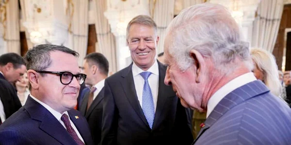 Directorul SRI, discuție cu Regele Charles FOTO: Facebook SRI