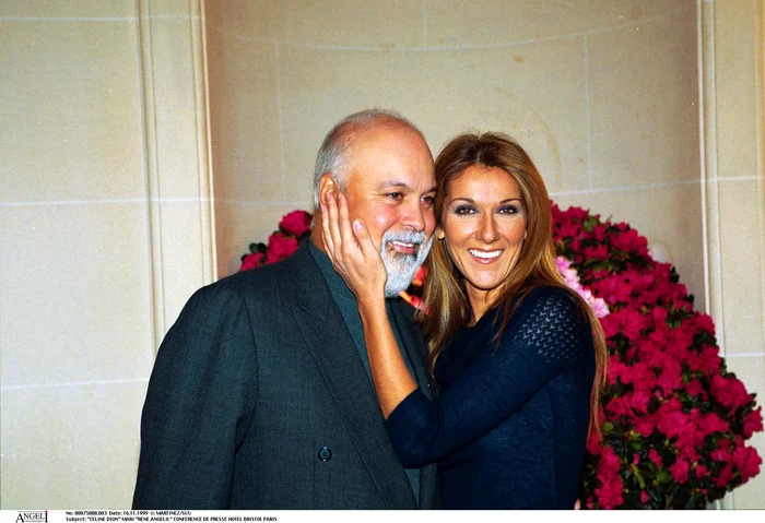 Celine Dion și René Angélil.