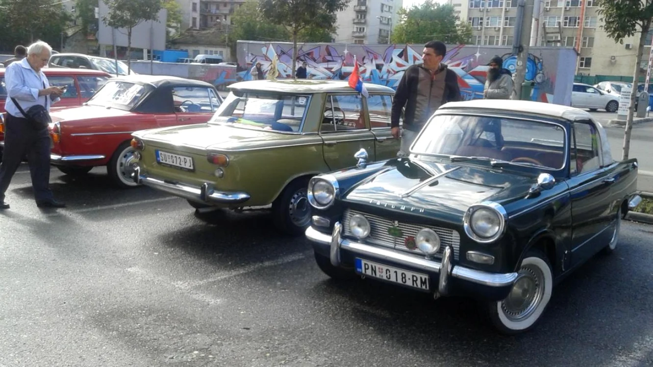 Parada maşinilor de epocă la Timişoara FOTO Ştefan Both