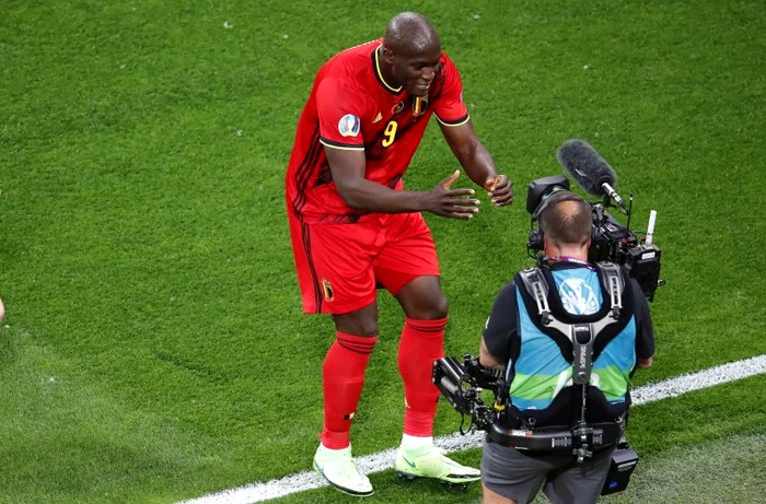 Romelu Lukaku i-a făcut o dedicație coechipierului său de la Inter, Christian EriksenFOTO: EPA