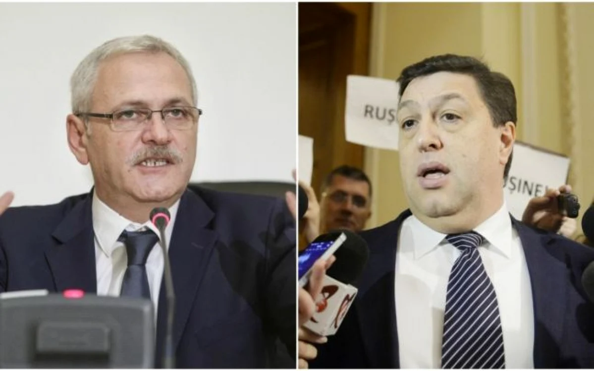 Liviu Dragnea şi Şerban Nicolae