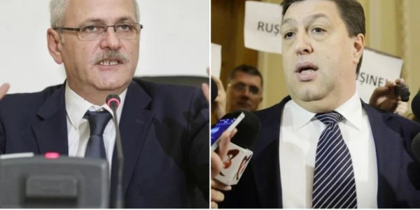 Liviu Dragnea şi Şerban Nicolae