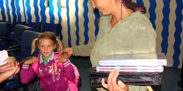 Verginica Grancea este încântată de ajutoarele primite