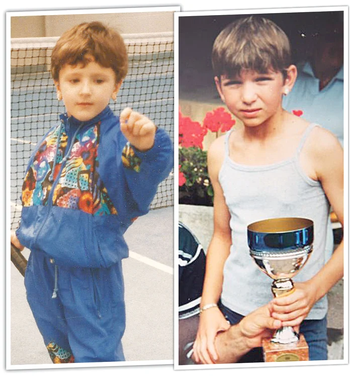 
    Irina a pus prima dată mâna pe racheta de tenis când avea doar patru ani. Simona a început să participe la concursuri de la șapte ani, la juniori venind și primele trofeefotografii: arhiva personală  