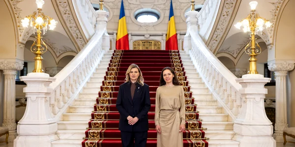  Mirabela Grădinaru și Olena Zelenska FOTO Facebook / Olena Zelenska