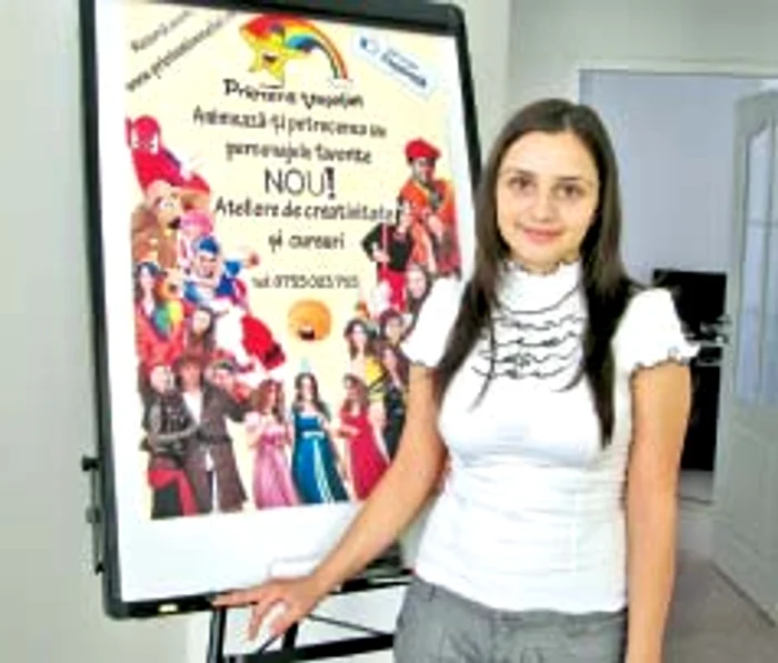 Corina Costruţ, studentă în anul IV la Farmacie, a reuşit să-şi înceapă propria afacere cu bani de la stat