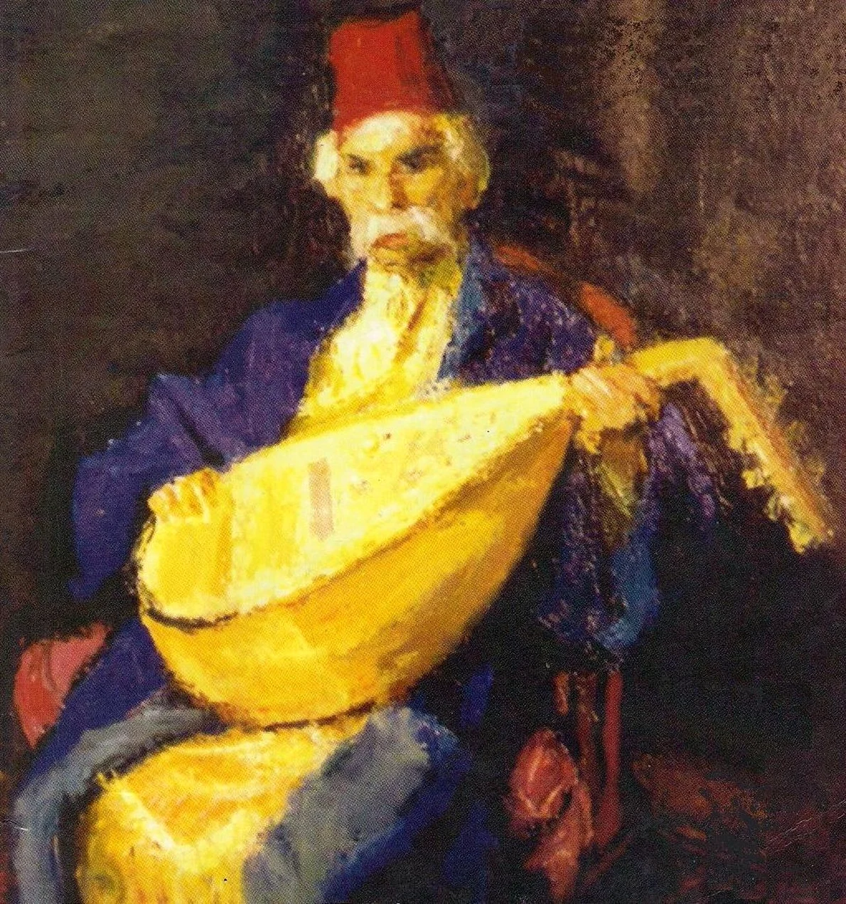 „Barbu Lăutarul”, de Iosif Iser, ulei de pânză