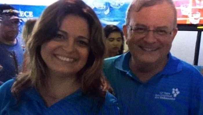 Francoise de Souza Oliveira, escortată de un polițistfoto: AFP