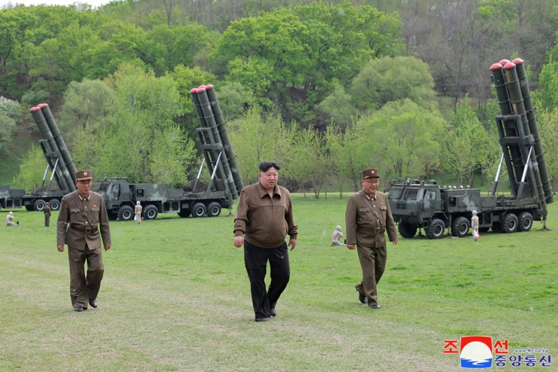Coreea de Nord a făcut exerciții privind un contraatac nuclear FOTO EPA-EFE