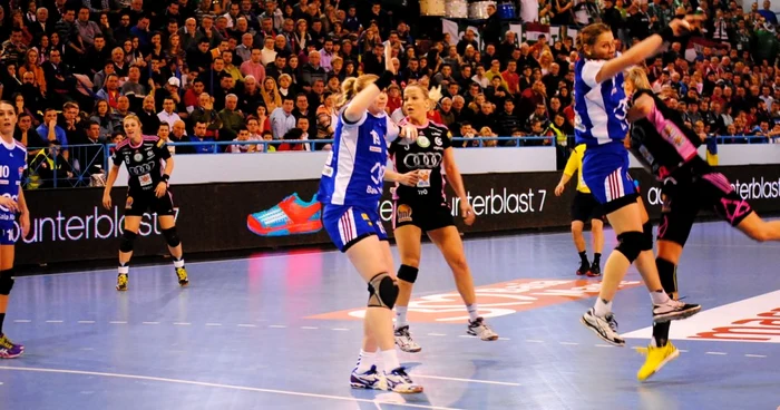 Meci istoric pentru HCM Baia Mare in Liga Campionilor FOTO:Arhiva