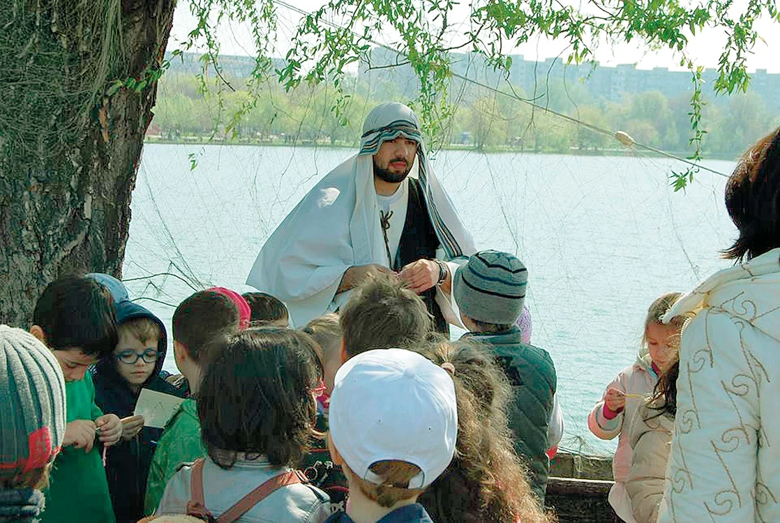 
    Satul biblic din  Parcul Titan  poate fi vizitat  până joi, 17 aprilie (fotografii: www.satulbiblic.ro)  