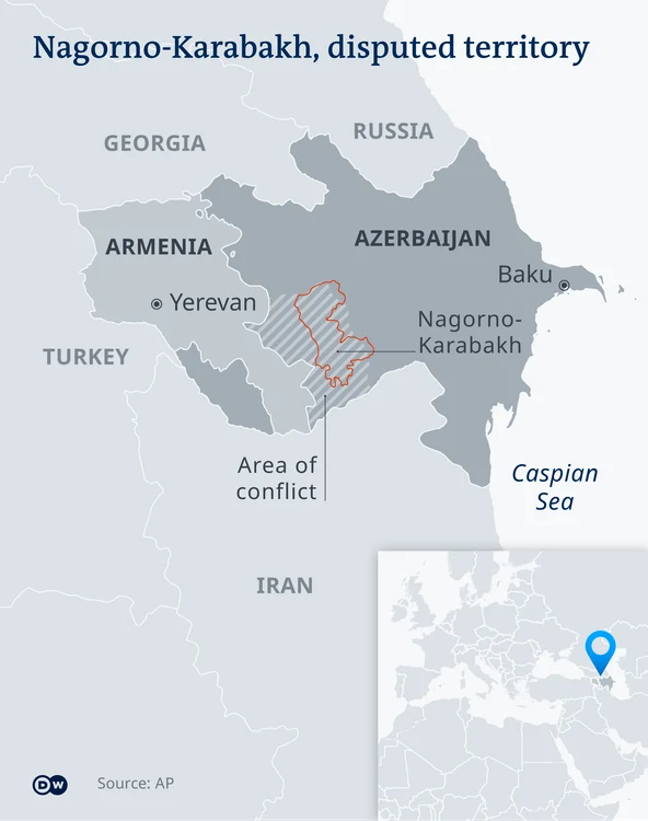 Nagorno-Karabah, un teritoriu disputat