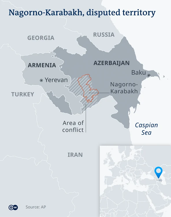 Nagorno-Karabah, un teritoriu disputat