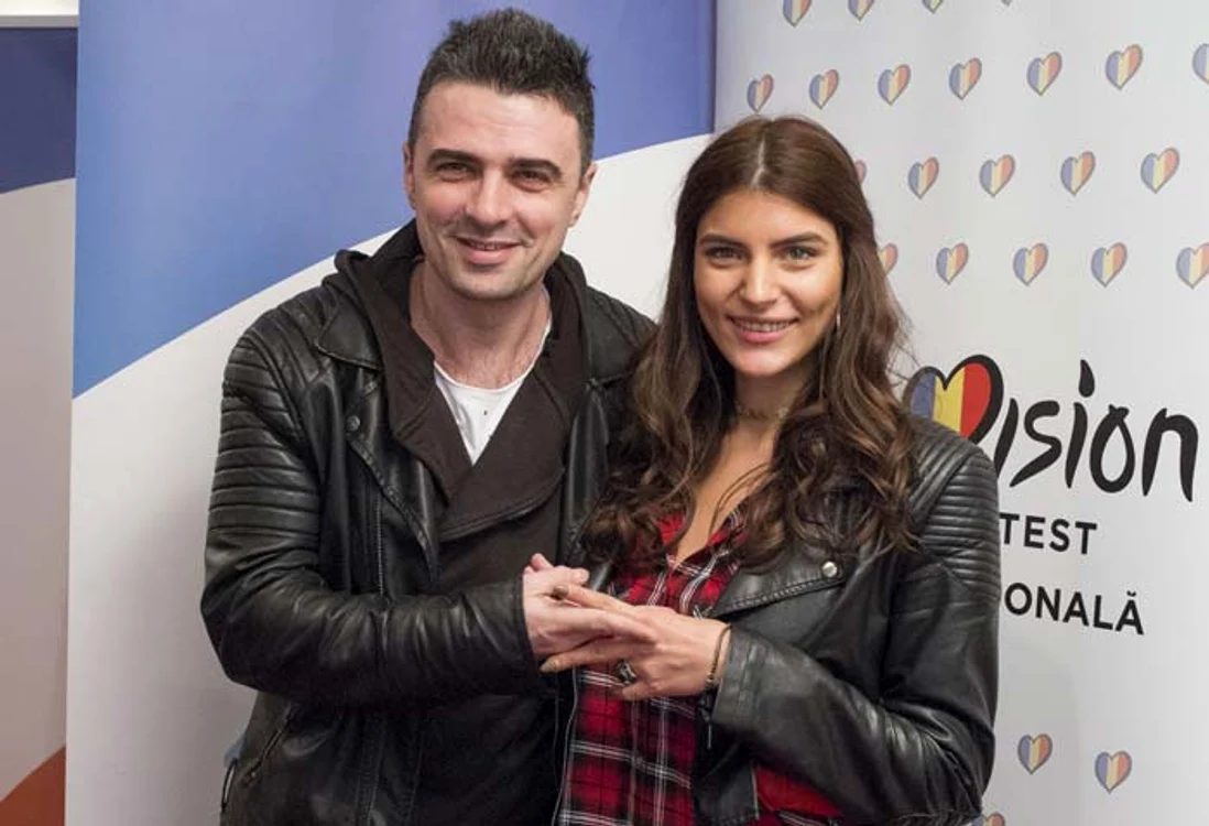 
    Cornel Ilie şi Ioana Voicu vor prezenta show-urile Selecţiei Naţionale Eurovision 2016 foto: TVR   