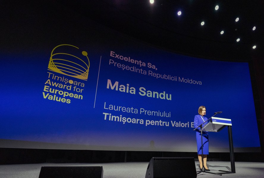 Maia Sandu poate să primească premiul în bani de la Timișoara. Centrul Național Anticorupție a dat verdictul