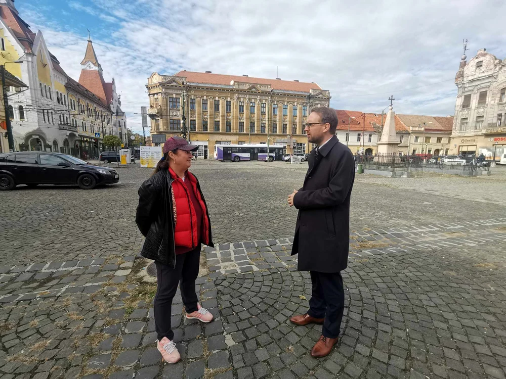 Dominic Fritz în Traian FOTO Ștefan Both
