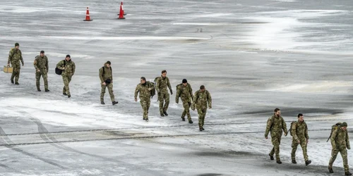 Soldați danezi în Groenlanda FOTO EPA EFE jpg