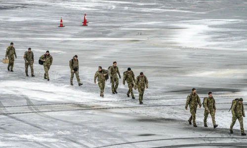 Soldați danezi în Groenlanda FOTO EPA EFE jpg