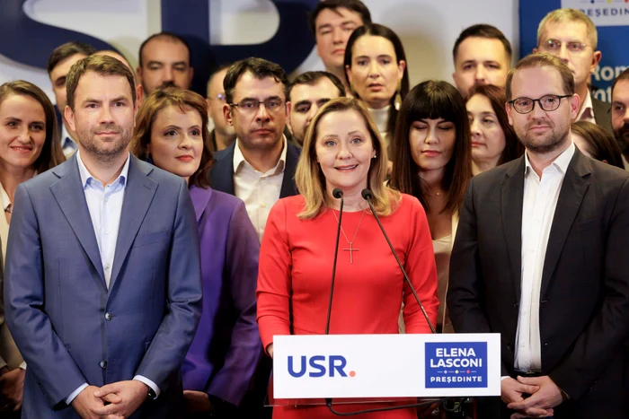 Partidul condus de Elena Lasconi cheamă conducerea ONJN în Parlament FOTO Inquam Photos/Bogdan Buda