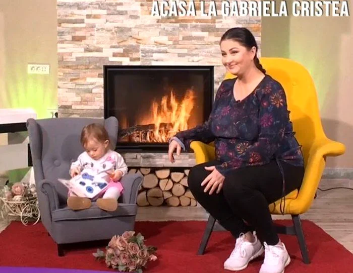 Gabriela Cristea a intrat în concediu de maternitateCaptură video