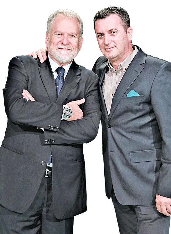 Chef Passarelli și Dezbrăcatu, colegi de emisiune