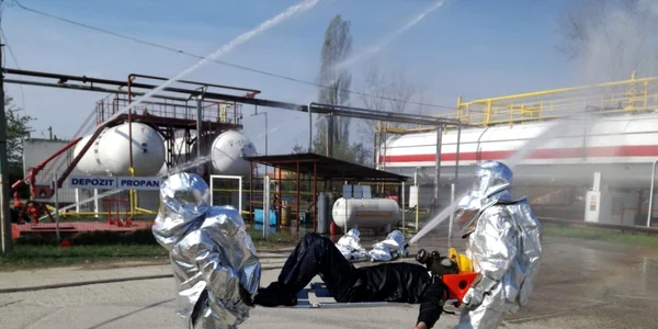simulare explozie FOTO ISU Drobeta 