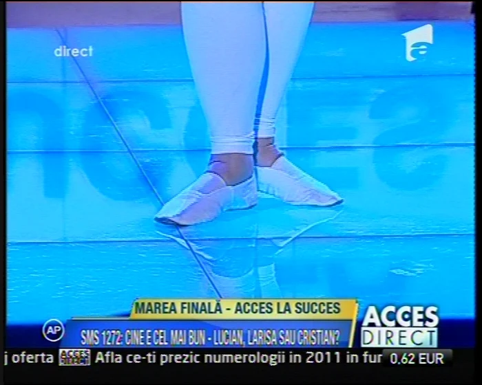 Marilena Chelaru, balerină la Acces Direct FOTO: Antena 1