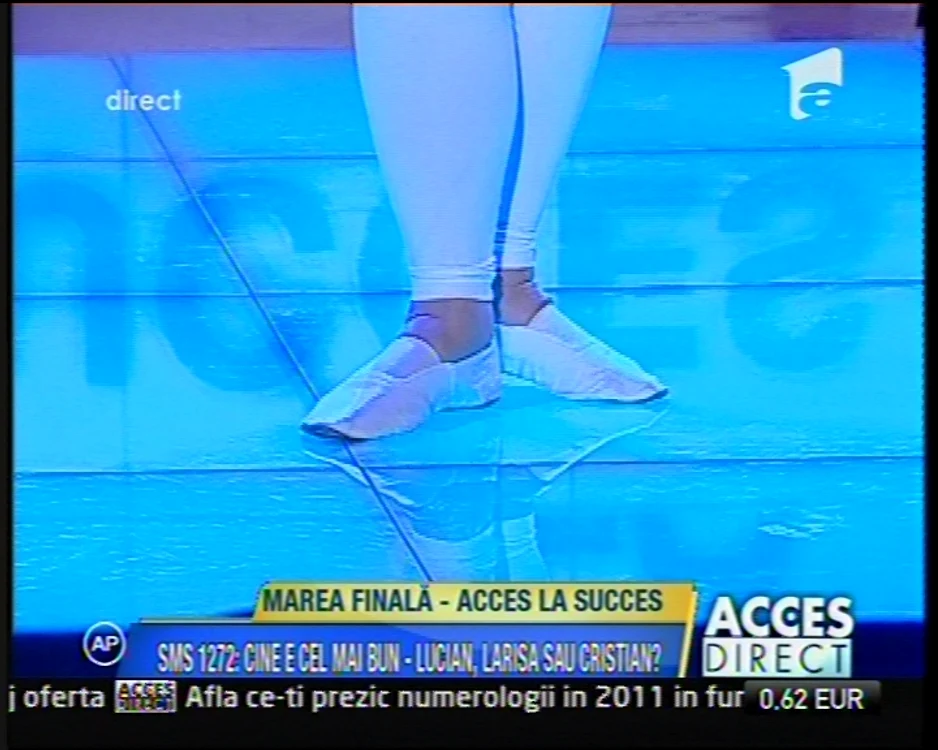 Marilena Chelaru, balerină la Acces Direct FOTO: Antena 1