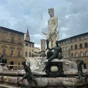 Fântâna lui Neptun, situată în Piazza della Signoria din Florența FOTO Google Maps