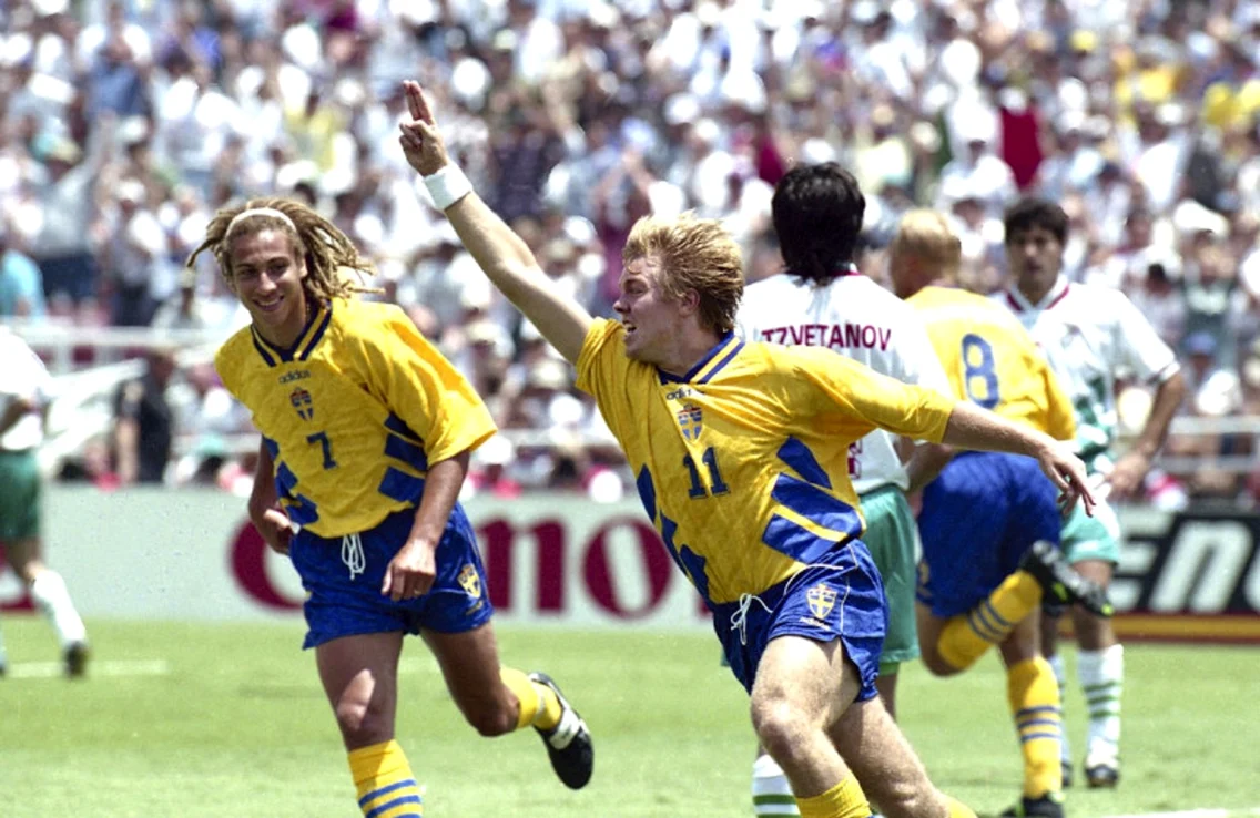 Brolin a marcat primul gol din meciul din 1994 / foto: Profimedia