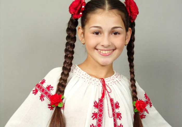 La doar 4 anișori, Alina Eremia a debutat în emisiunea „Abracadabra” (PRO TV)foto: arhiva personală