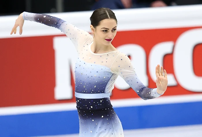 Julia Sauter la Campionatele Europene de la Espoo 2023 Credit foto Inside Skating jpg