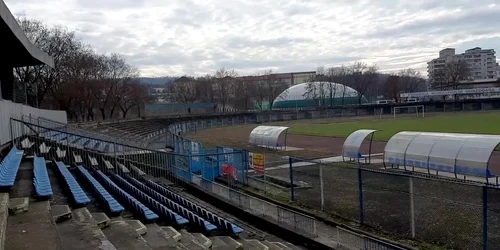 Stadionul Michael Klein, al fostei echipe Corvinul Hunedoara