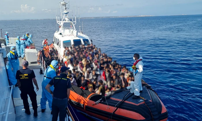 Misiunea s-a încheiat cu succes. FOTO Poliţia de Frontieră Română