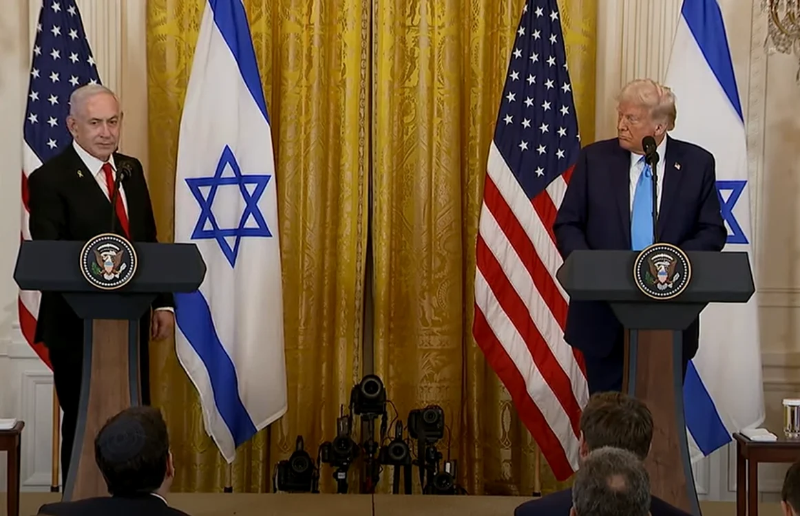 Trump și Netanyahu. FOTO Captură YouTube WFAA