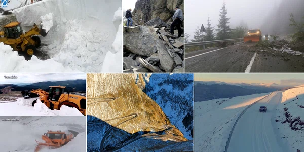 Transalpina și Transfăgărășan cele mai frumoase și cunoscute drumuri montane din România Colaj