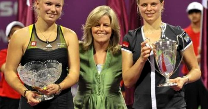 Kim Clijsters şi Caroline Wozniacki