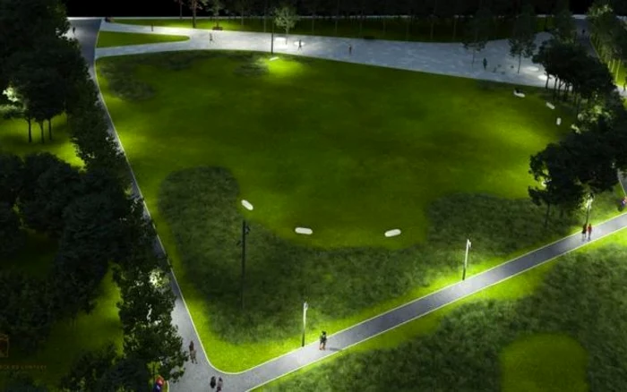 Cu 8,5 milioane de lei, Parcul Unirii ar trebui să arate cam așa