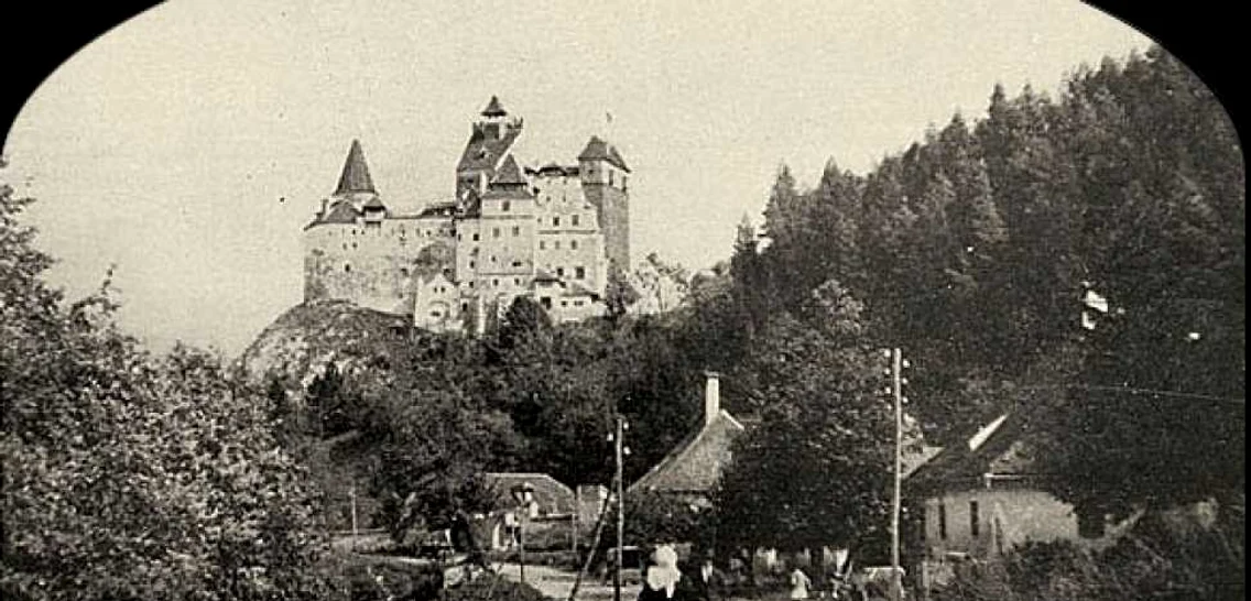 Castelul Bran de acum câteva secole