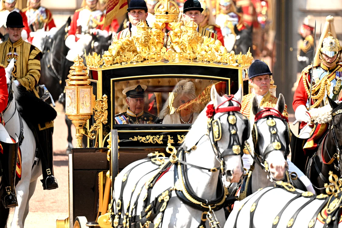 Charles și Camilla la deschiderea de stat a Parlamentului, 17 iulie 2024, GettyImages (7) jpg