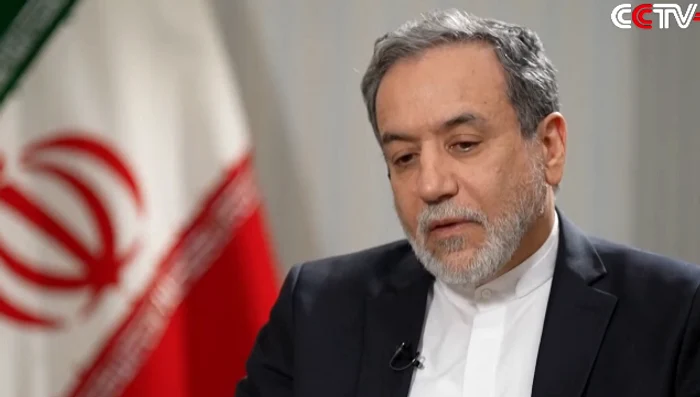 Ministrul de Externe iranian Abbas Araghchi. FOTO Captură CCTV 