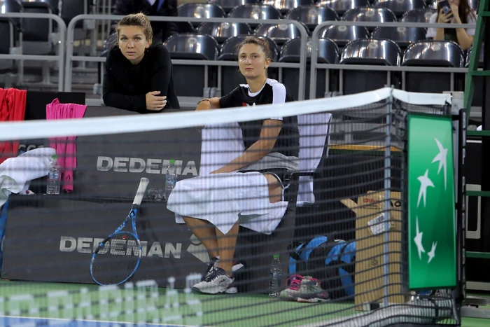 Simona Halep și Irina Begu au evoluat deseori împreună la turneu, dar și în echipa de Fed CupFoto: sportpictures.eu