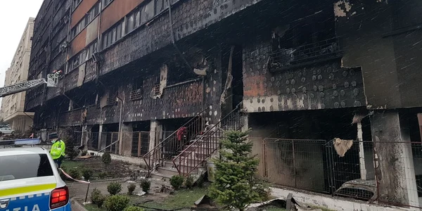 Incendiu la Constanta FOTO Călin Gavrilaş