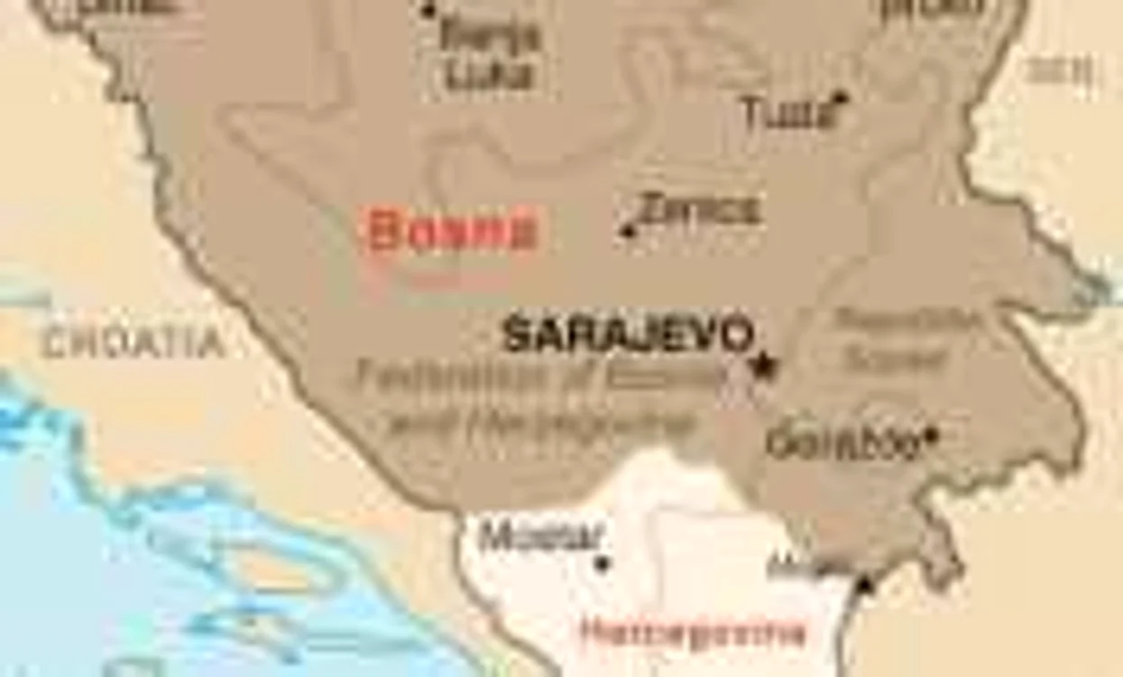 Harta Bosniei
