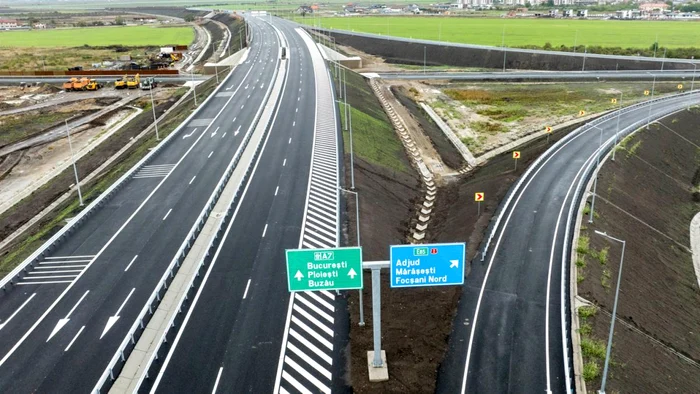 Vești bune pentru șoferi. Al doilea tronson al Autostrăzii A7 Ploiești–Buzău, gata de deschidere.