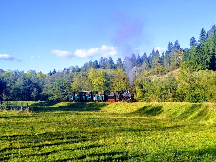 Mocănița Abrud - Câmpeni  FOTO Facebook