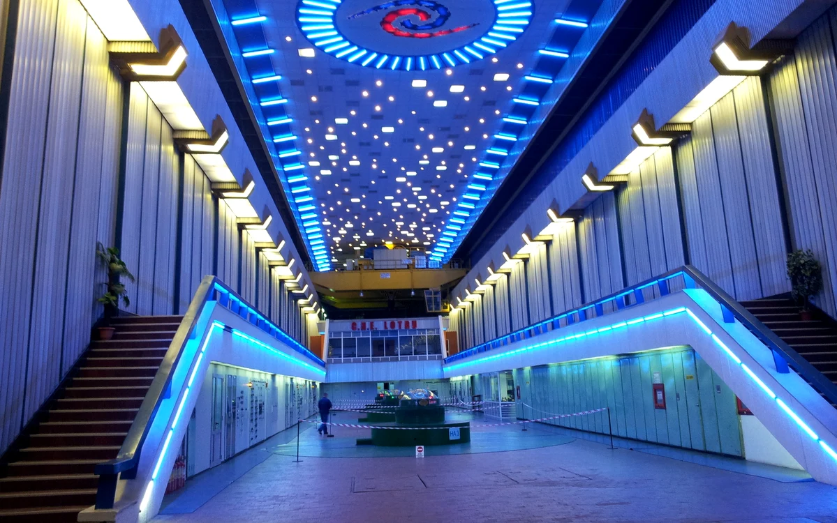 Interiorul centralei Lotru. Foto: Hidroelectrica.