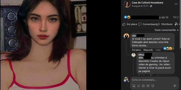 Profilul paginii Casei de Cultură. Captură Facebook. 